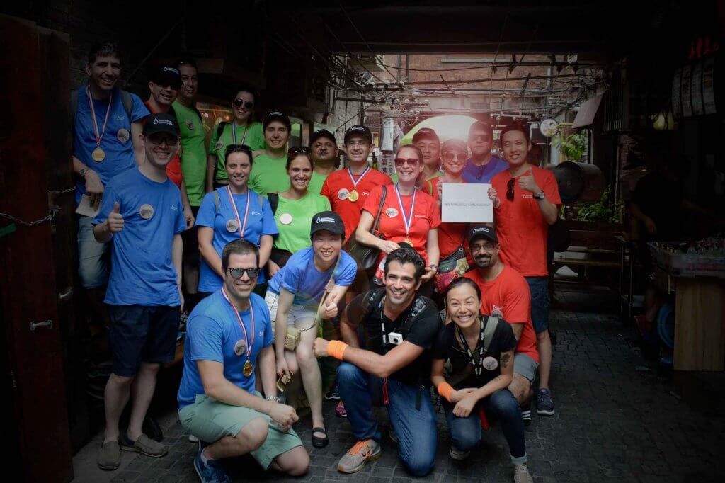 Team Building event in Shanghai